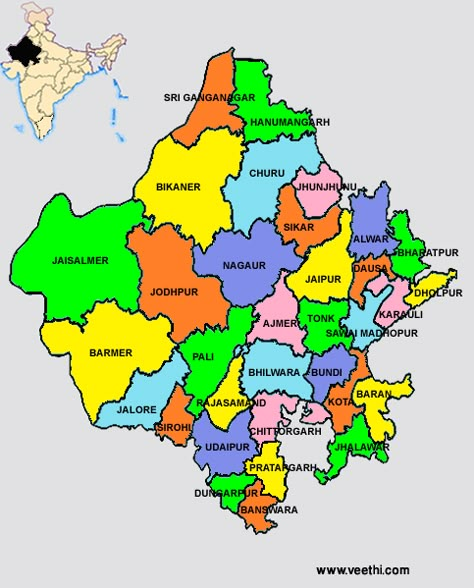 Rajasthan: About Rajasthan | Veethi Rajasthan Map Hd, Rajasthan Map, India World Map, World Geography Map, Maps Aesthetic, Map Sketch, Indian States, Indian History Facts, Asia Map