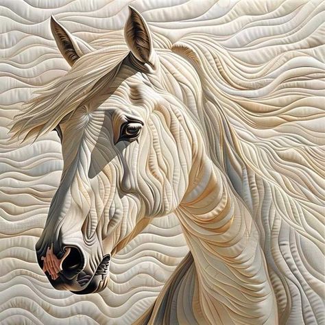 Amazing, Spectacular & Unique Images | Horse Quilt from an internet advertisement | Facebook Horse Quilt, Quilted Throw, Quilted Throw Blanket, Dog Camping, Unique Images, Animal Quilts, Horse Pattern, Quilting Studio, Bacardi