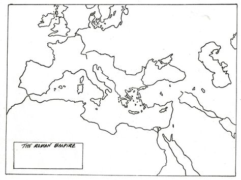 blank map of roman empire Byzantine Empire Map, Ancient Rome Map, Ancient Rome Lessons, Ancient Rome Activity, Roman Empire Map, Ancient Greece Map, Rome Activities, Ancient Rome History, Rome Map