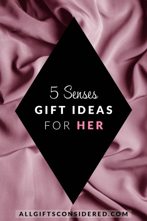 5 senses gift ideas for her Senses Gifts For Her, 5 Senses Gifts, 5 Senses Gift, Senses Gift, 5 Senses, Gift Ideas For Her, Best Gift Ideas, Romantic Gifts, Best Gift