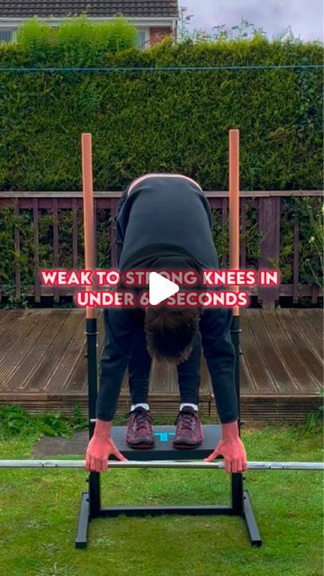 Thomas Graham-Jones | Pain free coach on Instagram: "⬇️⬇️⬇️Less then 60 seconds is all that needed to know what is done to fix your knees, here’s why each thing helps and works:   1. Banded knee extensions/ Backwards walking provides blood flow into the knees and in the surrounding areas, to start the rejuvenation process and also strengthening the muscles around the knees from the ground up!  2. Building up the Tib and Calf’s with the use of Tib raises, Kot & Straight leg calf’s raises as these are below the knee so they act as cushion for the knees to be able to take more force from them.  3. Then training short range with the Poliquin step up this will help send more blood flow into the knees but also get the front of your knee stronger along with building strength in that knees over to Knock Knees, Building Strength, Free Coaching, Functional Training, Training Shorts, Knee Pain, 60 Seconds, Pain Free, Leg Workout