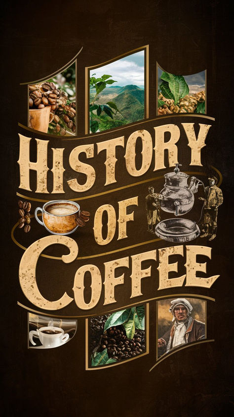 Ethiopian Highlands, Coffee Knowledge, History Of Coffee, Cafe Artwork, Coffee Infographic, Coffee Shop Menu, Coffee History, Kerala House, Baking Hacks