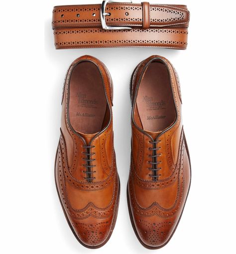 Main Image - Allen Edmonds 'McAllister' Wingtip (Men) Making Shoes, Gentlemen Wear, Smart Fit, Oxford Shoe, Gentleman Shoes, Tom Ford Men, Wingtip Oxford, Allen Edmonds, Brogue Shoes