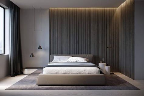 19 Magnificent Dark Bedrooms That Are Simply Amazing Luxury Modern Apartment, Dark Bedrooms, Couple Room, Dark Bedroom, Quirky Home Decor, 아파트 인테리어, Hybrid Mattress, Bedroom Hotel, Modern Apartment