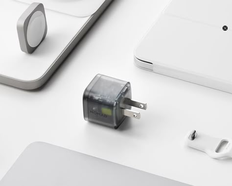 Looks Good and Charges Faster: the Transparent Nomad 30W USB-C Power Adapter Power Cable, Power Adapter, Macbook Air, Mobile Accessories, Design Case, Compact Design, New Model, Macbook, Smartphone