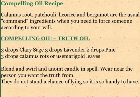 Van Van Oil Recipe, Spell Recipes, Witch Oils, Potion Recipes, Spelt Recipes, Wicca Recipes, Potions Recipes, Good Luck Spells, Luck Spells