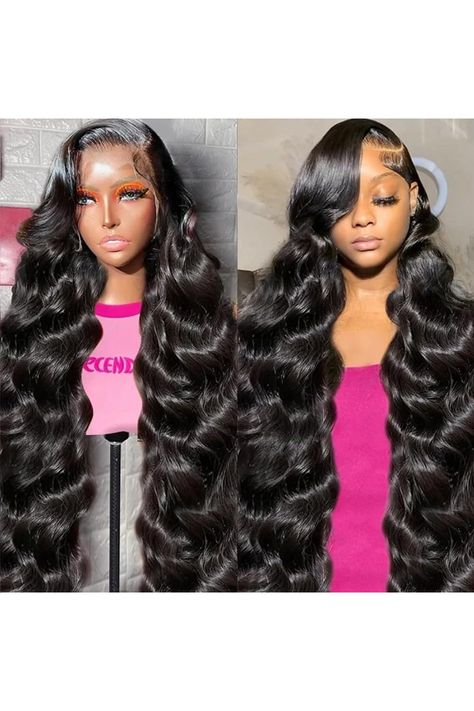 Maxine 12A 34 Inch 13x4 Lace Front Wigs Human Hair Lace Front Wigs Pre Plucked with Baby Hair 180% Density Body Wave Glueless Human Hair Wigs HD Transparent Lace Frontal Wigs Colors For Brown Skin, Wig Colors, Human Hair Lace Front Wigs, Hair Lace Front Wigs, Lace Front Wigs Human Hair, Lace Frontal Wigs, Front Lace Wigs Human Hair, Wigs Human Hair, Hair Lace