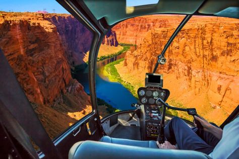 The most popular travel experience in every state Grand Canyon Helicopter, Grand Canyon West Rim, Las Vegas Itinerary, Best Helicopter, Grand Canyon West, Helicopter Ride, Downtown Las Vegas, Lake Powell, Helicopter Tour