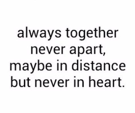 Always together never apart, maybe in distance but never in heart. Ibf Meeting, Always Together Never Apart, Internet Friends Quotes, Internet Friendship, Always Together, Soulmate Connection, Internet Friends, Online Friends, Friend Goals