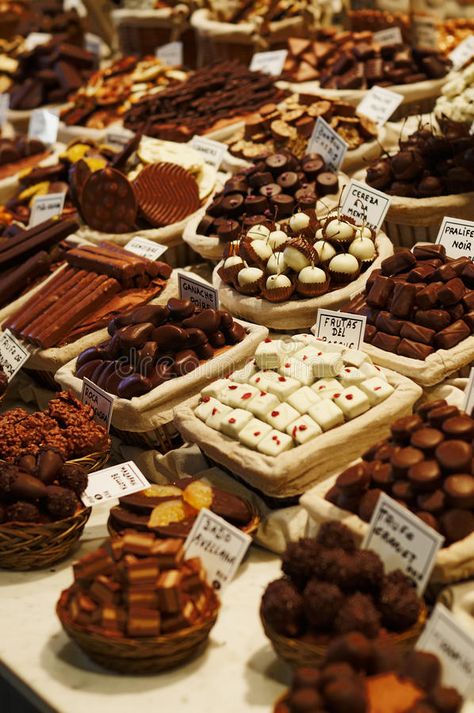 Gourmet chocolates. On stall at Boqueria farmers market in Barcelona, Catalonia, #Sponsored , #AD, #advertisement, #chocolates, #Boqueria, #Barcelona, #stall Farmers Market Chocolate Display, Chocolate Market Stall, Chocolate Display, Gourmet Chocolates, Market Booth, Catalonia Spain, Barcelona Catalonia, Object Drawing, Market Stall