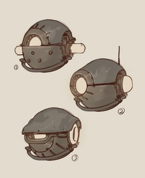 Sci Fi Helmet Design, Mech Helmet, Robot Design Sketch, Helmet Art, Character Drawings, Psy Art, Cool Robots, Arte Robot, Robot Design