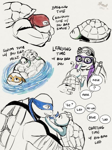 Cute Tmnt, Ninja Turtles 2014, Teenage Turtles, Tmnt Leo, Tmnt Characters, Donatello Tmnt, Turtle Tots, Leonardo Tmnt, Ninja Turtles Funny