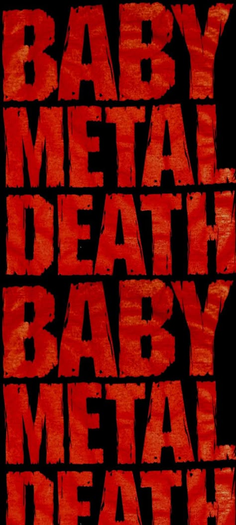 Metal Lockscreen, Baby Metal Wallpaper, Babymetal Poster, Babymetal Wallpapers, May Wallpaper, Metal Wallpaper, Grunge Posters, Random Wallpaper, Su Metal