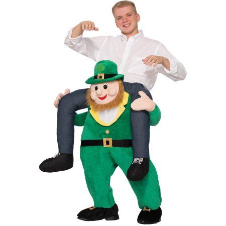 Irish Fancy Dress, Leprechaun Costume, Chicken Costume, Piggy Back Ride, St Patrick's Day Costumes, Irish Leprechaun, Inflatable Costumes, Funny Costumes, Adult Halloween Costumes