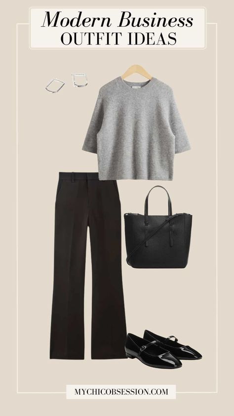 Whether you prefer more casual attire or lean toward formal work outfits, women today want pieces that work for them and their personal style – we don’t want to all be expected to look the same! I’ve put together 14 outfits below that feature some tried and true workwear staples, mixed with some more unexpected pieces that you may not have considered trying before. Get inspired by modern business woman fashion! workwear, office outfits, work outfit ideas, office fashion Minimalist Office Outfit, Business Woman Fashion, Modern Business Woman, Casual Work Outfit Spring, Spring Business Casual Outfits, Classic Work Outfits, Casual Trendy Outfits, Trendy Mom Outfits, Spring Business Casual