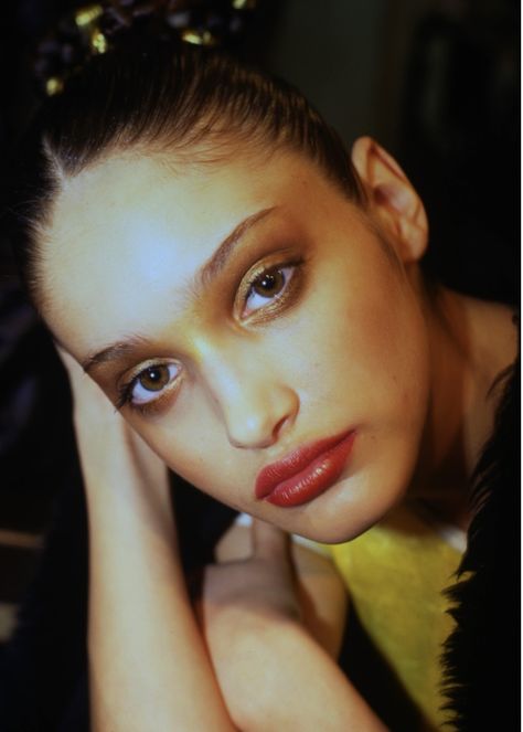 Korina Longin 90s, Korina Longin, Big Nose, 90s Models, Vintage Icons, Big Noses, Editorial Makeup, Just Beautiful, It Girls