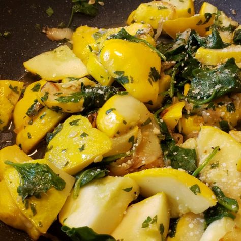 Pickled Patty Pan Squash, Sauteed Patty Pan Squash, Yellow Patty Pan Squash Recipes, Cooking Patty Pan Squash, Patty Pans Recipe, Paddy Squash Recipes, Patty Pan Squash Recipe Sauteed, Patty Squash Recipe, Paddy Pan Squash Recipes