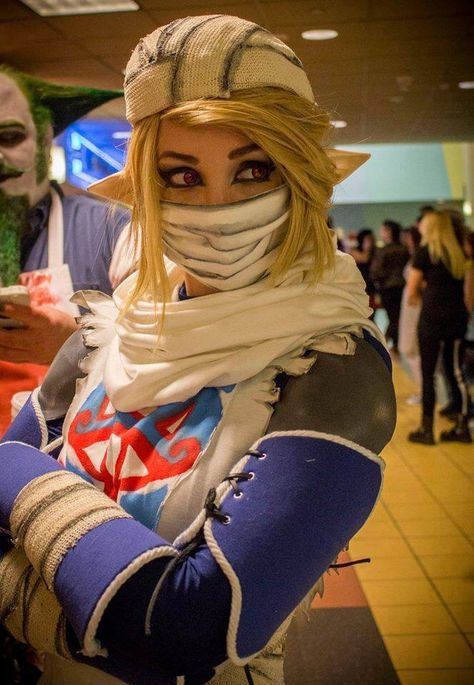 Shiek Zelda, Sheik Cosplay, Cosplay Reference, Zelda Cosplay, Video Game Cosplay, Costume Tutorial, Cosplay Characters, Prom Pictures, Amazing Cosplay