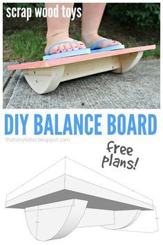 Diy Balance Board, Wood Toys Diy, Kids Woodworking Projects, Woodworking Tools For Sale, Woodworking Tools For Beginners, Woodworking Projects Furniture, Woodworking Projects For Kids, Woodworking Furniture Plans, Woodworking For Kids