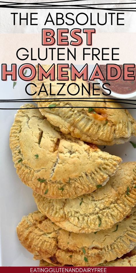 Homemade Calzones - Eating Gluten and Dairy Free Gluten Free Calzone Dough, Calzone Recipe Dough, Gluten Free Calzone Recipe, Gluten Free Calzone, Gluten Free Pizza Dough Recipe, Homemade Calzone, Gluten Free Ham, Homemade Sloppy Joe Recipe, Gluten Free Pizza Dough