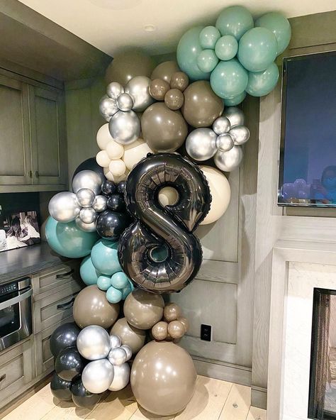 Army Balloon Garland, Camouflage Party, Army Theme, Army's Birthday, Teepee Party, Balloon Ideas, Birthday Party Balloon, Balloon Backdrop, Balloon Decor