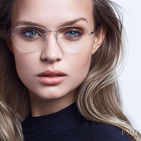 Glasses Frames For Women, Best Eyeglasses, Clear Glasses Frames, Aviator Eyeglasses, Glasses Fashion Women, Rimless Glasses, Josephine Skriver, Eyeglasses Frames For Women, Cute Glasses