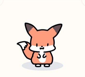 Fox Pfp Cute, Cute Simple Fox Drawing, Kawaii Fox Art, Fox Drawing Aesthetic, Fox Kawaii Drawing, Cute Fox Doodle, Kawaii Fox Drawing, Fox Sketch Simple, Fox Pfp Aesthetic