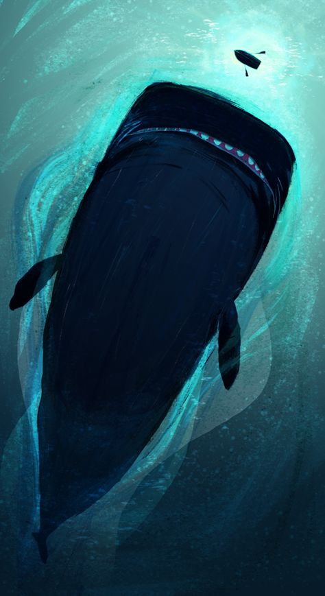 A Whale, The Whale, The Ocean, Swimming