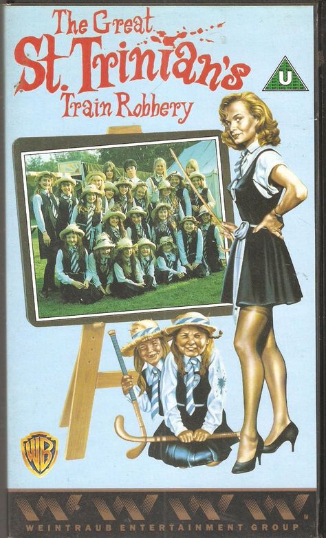 The Great St. Trinian's Train Robbery. Great Train Robbery, Train Robbery, St Trinians, Train Posters, British Comedy, Nylons Heels, Comedy Movies, Film Posters, The First