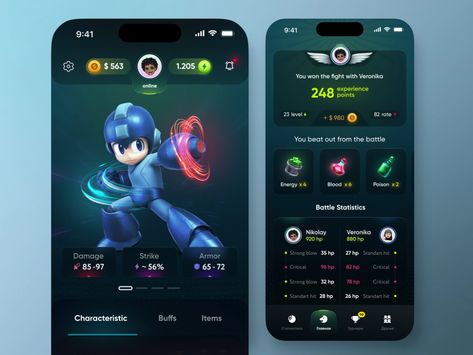 Pokedex App, Application Ideas, Mobile App Ui Design, Ui Design Trends, Android Design, Widget Design, Battle Games, App Interface, Mobile App Ui