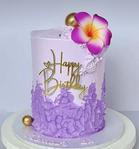 Purple Retirement Cake, Orchid Cake, Retirement Cake, Gender Reveal Cake, Cake Designs, Cupcake Cakes, Orchids, Cake, Purple