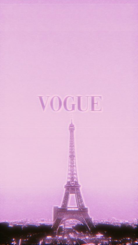 Dior Purple Wallpaper, Purple Aesthetic Dior, Vogue Purple Aesthetic, Pink Vouge Aesthetic Wallpaper, Emily In Paris Wallpaper, Purple Vogue Cover, Purple Paris Wallpaper, Pink Paris Wallpaper, Vogue Wallpaper