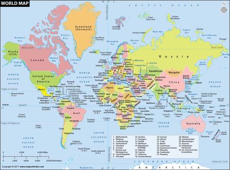 Clickable World Map Free Printable World Map, Blank World Map, World Geography Map, World Map Outline, World Map Continents, World Map With Countries, World Map Printable, Sumber Daya Alam, Continents And Countries