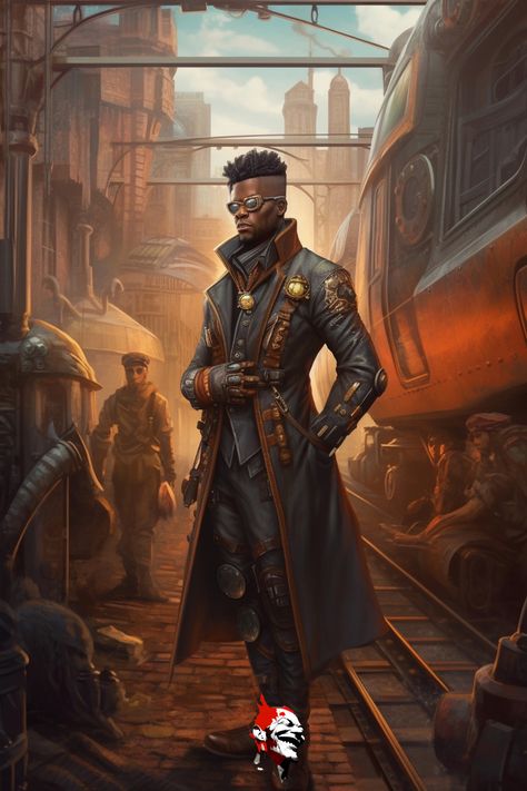 Afro Steampunk, Steampunk Pictures, Steampunk Rpg, Steampunk Makeup, Steampunk Character, Steampunk Characters, Steampunk Inspiration, 40k Artwork, Neo Victorian