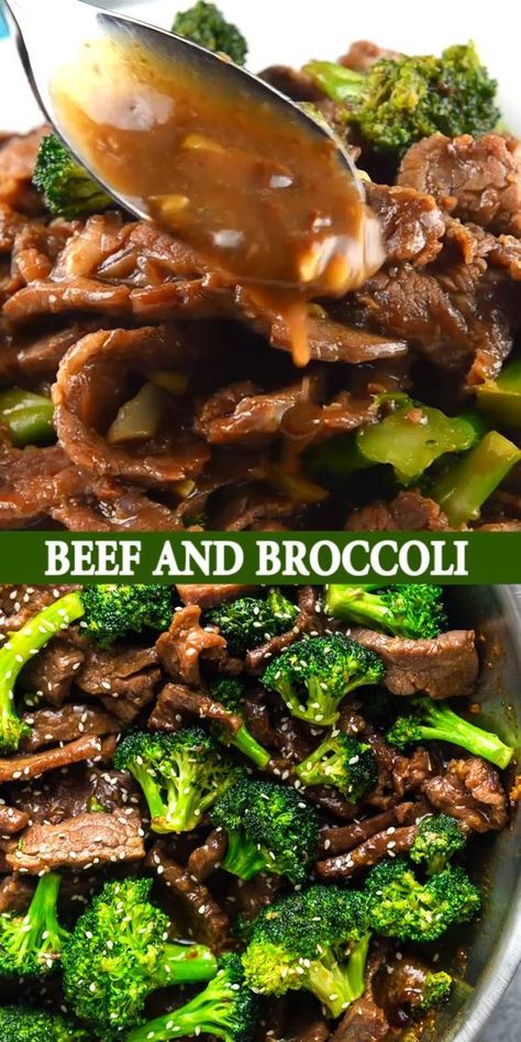 Broccoli Healthy, Easy Beef And Broccoli, Recipes Broccoli, Homemade Chinese Food, Beef Broccoli, Homemade Chinese, Broccoli Stir Fry, Better Than Takeout, Beef And Broccoli