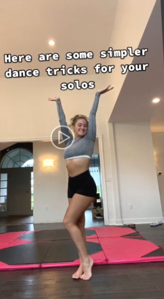 ++Hey dancers here are some simple but cool tricks for your solos and to have???????? dance choreography videos bol..