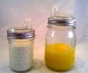 DIY Glass Sippy Cup using Nuby silicone spout Glass Sippy Cup, Clubhouse Ideas, Glass Straw Cup, Jars Ideas, Cup Diy, Glass Baby Bottles, Wide Mouth Mason Jars, Healthy Baby, Sippy Cups