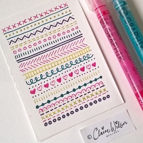 Doodle Art Ideas, Doodle Bullet Journal, Drawing Patterns, Doodle Borders, Bullet Journal Mood, Patterns Ideas, Easy Doodle Art, Bullet Journal Writing, 자수 디자인