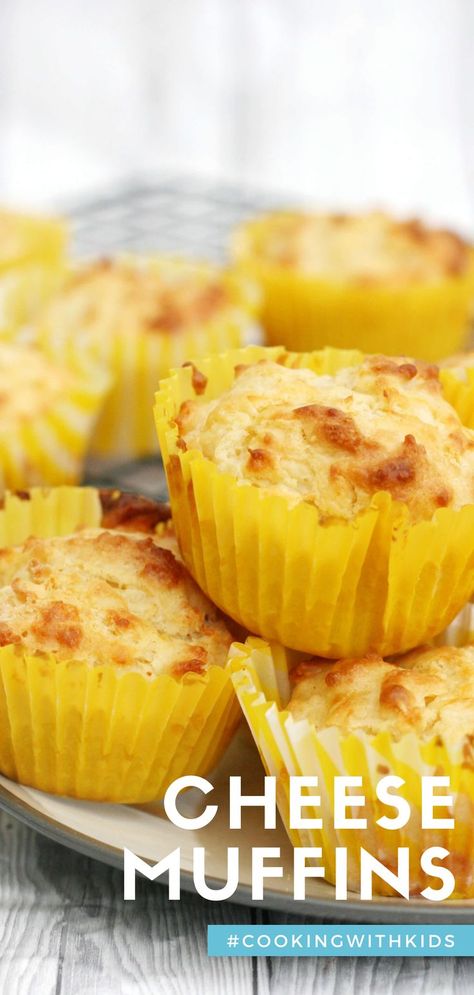 Picnic Food Kids, Muffins Easy Recipe, Vegetarian Muffins, Baking With Toddlers, Savory Muffins Recipes, Easy Lunches For Kids, Muffins Easy, Easy Snacks For Kids, Savory Muffins