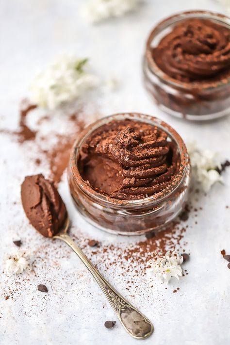 Sweet potato chocolate mousse – Life in the South Sweet Potato Chocolate Mousse, Sweet Potato Mousse, Choclate Mousse, Sweet Potato Chocolate, Steamed Sweet Potato, Chocolate Mousse Recipe, Delicious Donuts, Mousse Recipes, Cacao Powder