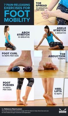 Ankle Exercises, Foot Exercises, Mobility Exercises, Back Pain Exercises, Stretching Exercises, Trening Abs, Foot Health, Flexibility Workout, Physical Therapy