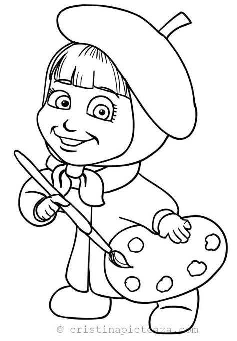 Marsha And The Bear, Baby Tattoo Designs, Art Kits For Kids, Disney Princess Coloring Pages, Abc Coloring Pages, Bunny Coloring Pages, Bear Drawing, Bear Coloring Pages, Pattern Coloring Pages