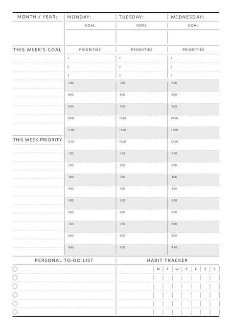 Weekly Planner Print, Weekly Planner Design, Planner Minimal, Weekly Planner Free Printable, Weekly Planner Free, Digital Notes, Monthly Planner Template, Planner Writing, Printable Daily Planner