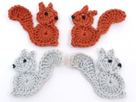 Crochet Applique Patterns Free, Crochet Embellishments, Confection Au Crochet, Crochet Clothing And Accessories, Haken Baby, Applique Pattern, Crochet Motifs, Crochet Applique, Applique Patterns