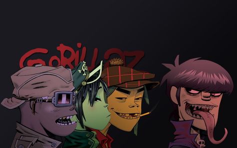 #Music #Gorillaz #Cartoon #Minimalist #720P #wallpaper #hdwallpaper #desktop Pc Aesthetic Wallpaper Hd, Gorillaz Albums, Cartoon Minimalist, Pc Music, 1366x768 Wallpaper Hd, Gorillaz Fan Art, Punk Wallpaper, Gorillaz Art, Wallpaper Music