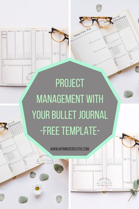 Project Management with Bullet Journaling (Free Template) | My Inner Creative. organization printables Bullet Journal Project Management, Bill Organization Printables, Bullet Journal Work, Agenda Organization, Excel Tips, Free Planner Stickers, Project Management Templates, Bill Organization, Journal Project