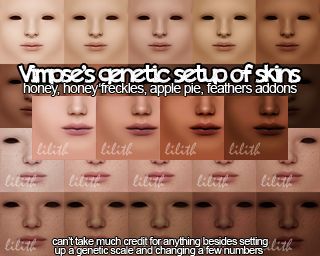 Hi vimpse! :D I have a request of some kind, Would you upload your gen&town version of Lilith's Honey (and Honey Freckles) Skinblend? I use the same defaults, so they won't recur... I hope it's not... Sims 2 Skin Cc, Sims 2 Skin, Sims 2 Makeup, Taemin Move, Sims2 Cc, Sims 2 Hair, The Sims 4 Skin, Ts2 Cc, The Sims 4 Pc