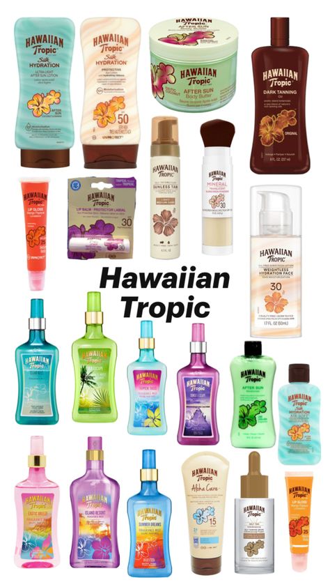 Hawaiian tropic #summer #sunset #sunrise #beach #lexihidalgo #hawaii #hawaiiantropic Hawaiian Tropic Tanning Oil, Summer Smell, Tanning Routine, Best Tanning Lotion, How To Get Tan, Sun Lotion, Hawaiian Tropic, Haikou, Shower Skin Care