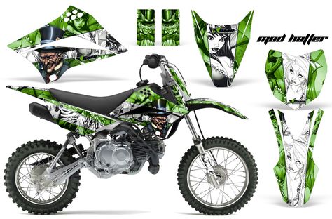 2010-2016 KLX110 Graphics kit. Kawasaki Motocross Graphic Sticker decal Kit - Kawasaki MX Graphics for: kx450f, kx250, kx500, kx125, kx450 Dirt Bike Graphics, Motocross Graphics, Kawasaki Dirt Bikes, Bike Graphics, Cool Dirt Bikes, Image Moto, Motorcross Bike, Graphic Kit, Bike Stickers