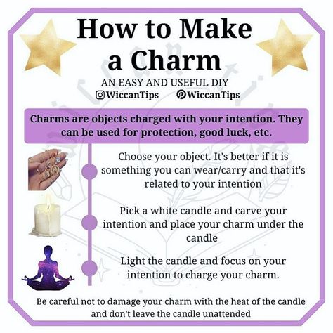 Witchcraft Community on Instagram: “Make your own charms! . Talismans and charms are a wonderful way to bring your spell work around with you. . Simply choose an object that…” Witch Tools, Charmed Book Of Shadows, Wiccan Crafts, Easy Spells, Luck Spells, Wiccan Magic, Magic Spell Book, Wiccan Witch, Eclectic Witch